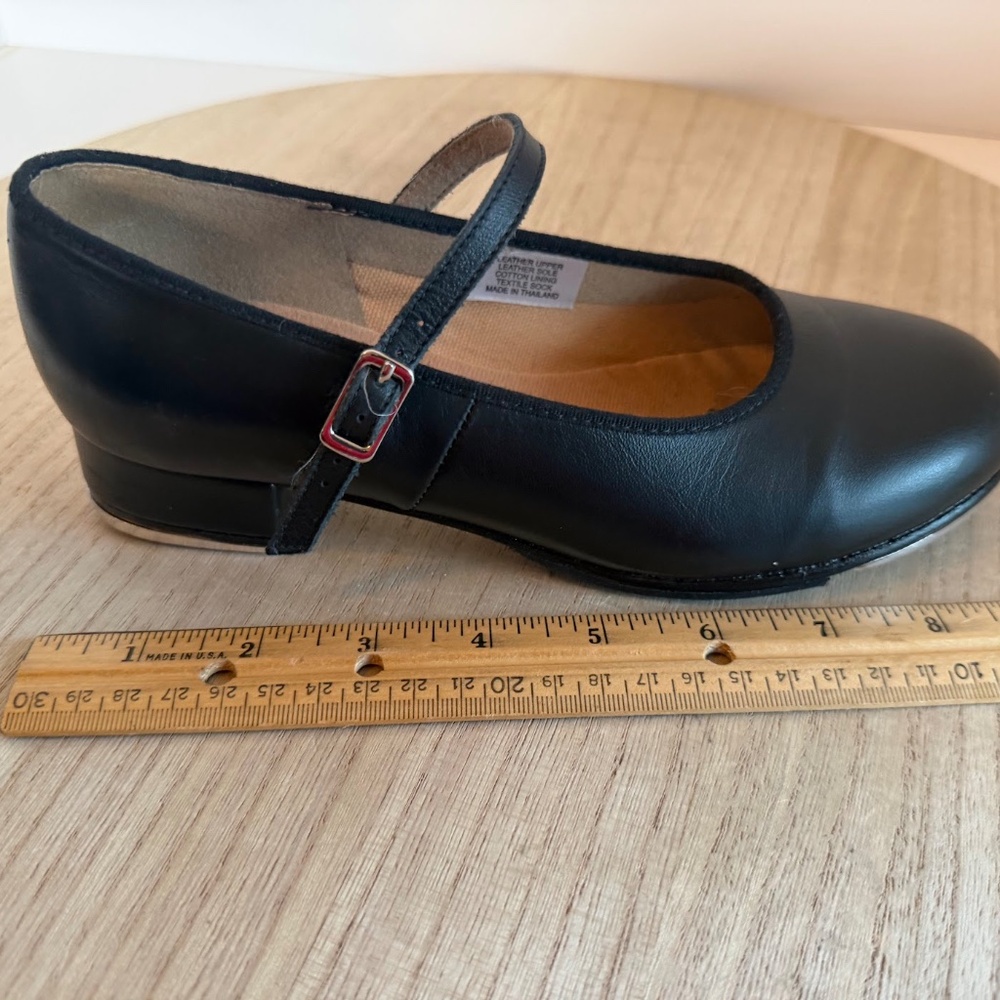 Bloch Women’s Mary Jane Tap Shoes Black Leather Size US 6.5 Techno Taps - Picture 8 of 8